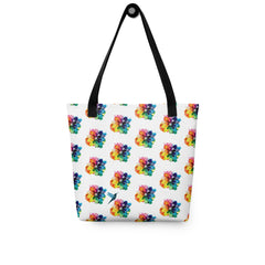 Artistic Watercolor Flowers Art Tote bag