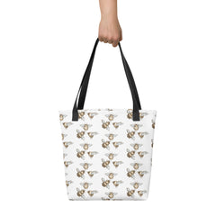 Vintage Style 3 Bees Bee Tote bag for someone who loves bees beekeeper