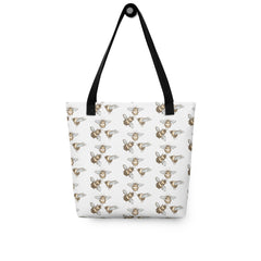 Vintage Style 3 Bees Bee Tote bag for someone who loves bees beekeeper