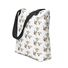 Vintage Style 3 Bees Bee Tote bag for someone who loves bees beekeeper