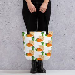 Mirepoix Carrots Onions Celery Tote bag Gift for Someone who loves to cook