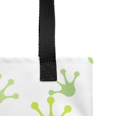 Cheeky Tree Frog Footprint Tote bag Gift for Someone who loves frogs frog lover