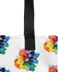 Artistic Watercolor Flowers Art Tote bag