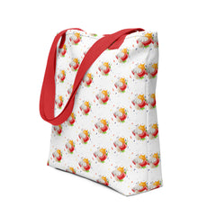 Funny Tote Bag Chili Chilis Garlic Tote bag Spicy food gift for someone who loves spicy food