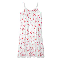 Heart Cherries Spaghetti Strap Dress