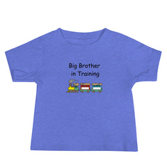 Big Brother in Training Baby Jersey Short Sleeve Tee for new Family baby