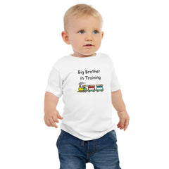 Big Brother in Training Baby Jersey Short Sleeve Tee for new Family baby