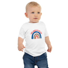 Made in America Baby Jersey Short Sleeve Tee classic with crew neck tee