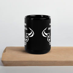 Funny Mug No Bull Cow Black 15oz Ceramic Glossy Mug gift for someone who doesn't take it Mother's Day Father's Day