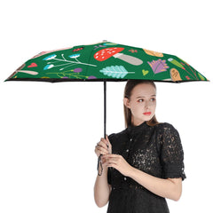 Mushroom Fungus Automatic Umbrella with Anti-UV Coating