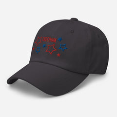 Embroidered Patriotic American Freedom Stars Baseball Dad hat