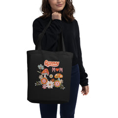 Funny Tote Bag Groovy Mom Retro Eco Tote Bag gift for Mom Gift for Mother's Day