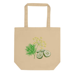 Dill Pickle Dill Herb Dill Flower Eco Tote Bag for Dill Pickle Lovers