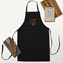 Flavor Builder Chef Embroidered Apron