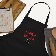 Flavor Builder Chef Embroidered Apron