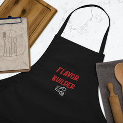 Flavor Builder Chef Embroidered Apron