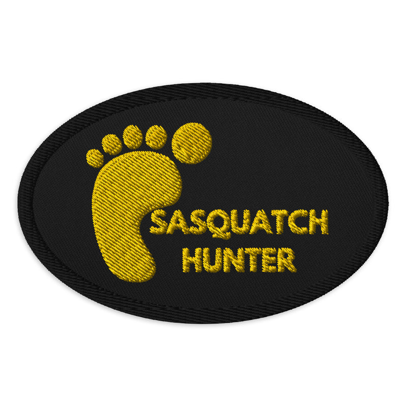 Embroidered Sasquatch Hunter Embroidered patches