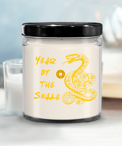 Year of the Snake 2025 9oz Scented Soy Blend Candle