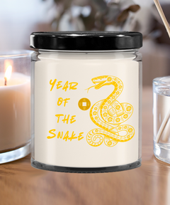 Year of the Snake 2025 9oz Scented Soy Blend Candle