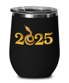 Year of the Snake 2025 Insulated Travel Wine Coffee Mug