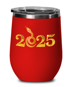 Year of the Snake 2025 Insulated Travel Wine Coffee Mug