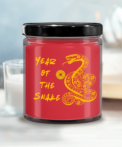 Year of the Snake 2025 9oz Scented Soy Blend Candle