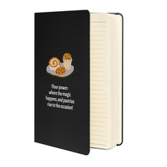 Pastry Chef Gift Funny Blank Lined Journal Hardcover bound notebook