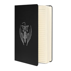 Bat Skeleton Hardcover bound notebook