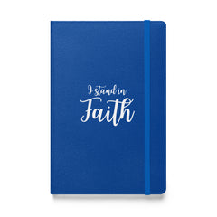 Stand in Faith Hardcover bound notebook Religous Christian