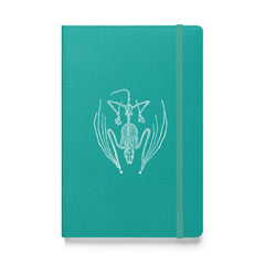 Bat Skeleton Hardcover bound notebook