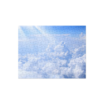 Sunlight Clouds in the Sky Jigsaw puzzle Game for kids and adults