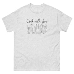 Cook with Love Cooks Chef Men's classic tee Gifts for people who like to cook