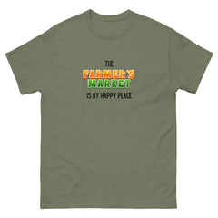 The Farmer's Market is my Happy Place Men's classic tee