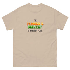 The Farmer's Market is my Happy Place Men's classic tee