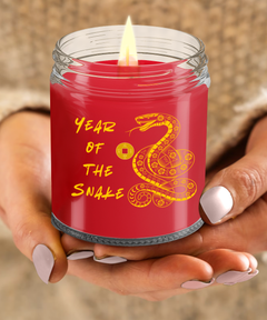 Year of the Snake 2025 9oz Scented Soy Blend Candle