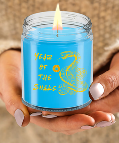 Year of the Snake 2025 9oz Scented Soy Blend Candle