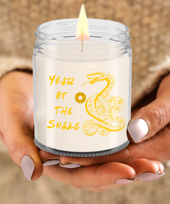 Year of the Snake 2025 9oz Scented Soy Blend Candle