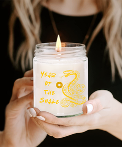 Year of the Snake 2025 9oz Scented Soy Blend Candle