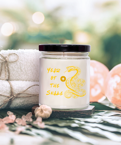 Year of the Snake 2025 9oz Scented Soy Blend Candle