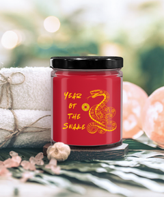 Year of the Snake 2025 9oz Scented Soy Blend Candle