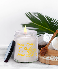 Year of the Snake 2025 9oz Scented Soy Blend Candle