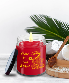 Year of the Snake 2025 9oz Scented Soy Blend Candle