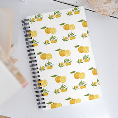 Yuzu Citrus Wire-Bound Spiral notebook