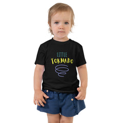 Funny Little Tornado for Busy Toddler Short Sleeve Tee