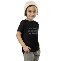 I'm not OverReacting Toddler Short Sleeve Tee I'm showcasing my dramatic Flair