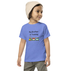 Big Brother in Training Toddler Short Sleeve Tee for new Family baby