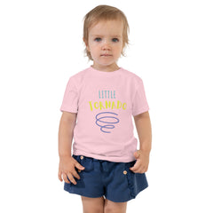 Funny Little Tornado for Busy Toddler Short Sleeve Tee