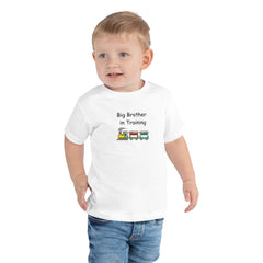 Big Brother in Training Toddler Short Sleeve Tee for new Family baby