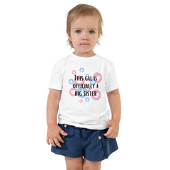 Officially a Big Sister T-shirt for Toddler