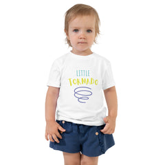 Funny Little Tornado for Busy Toddler Short Sleeve Tee